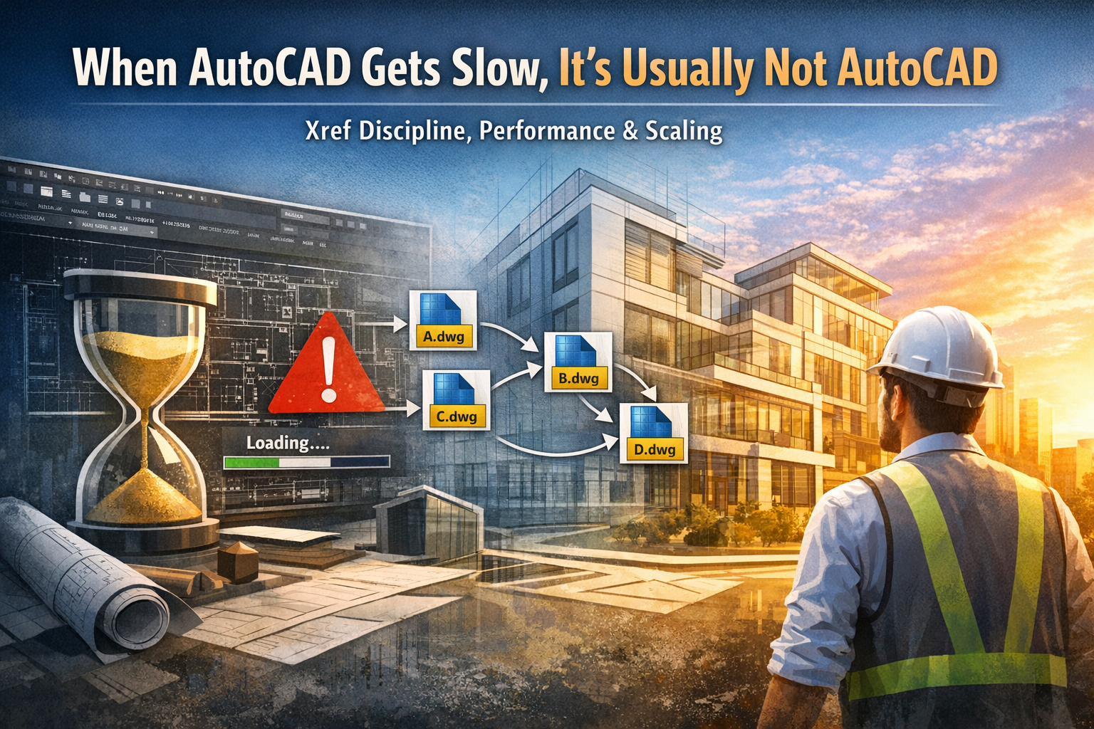 When AutoCAD Gets Slow, It’s Usually Not AutoCAD